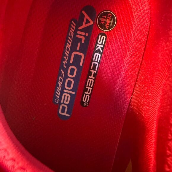 Skechers Work BULKLIN BALRAN Comp Toe Shoes – Women’s Size 9 Red Slip Resistant - Picture 7 of 8